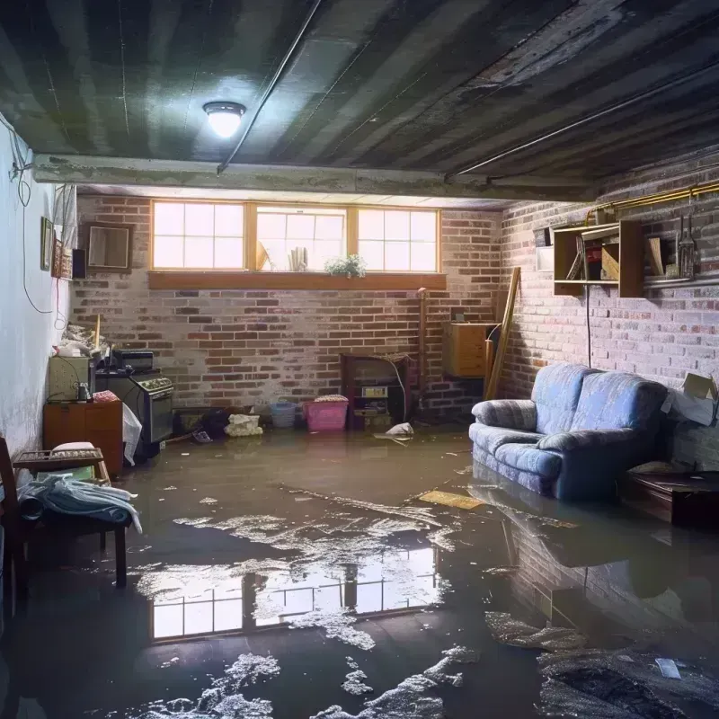 Flooded Basement Cleanup in Bevent, WI